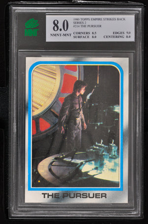 1980 Topps Star Wars ESB Series 2 #214 The Pursuer - MNT 8