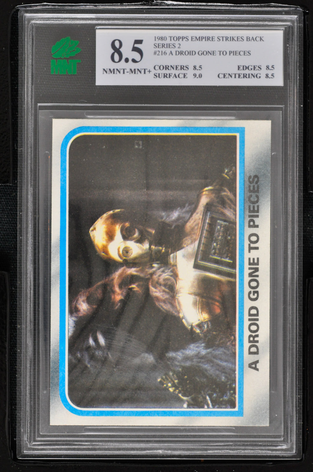 1980 Topps Star Wars ESB Series 2 #216 A Droid Gone to Pieces - MNT 8.5