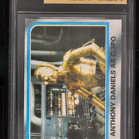 1980 Topps Star Wars ESB Series 2 #227 Anthony Daniels as C-3PO - MNT 9