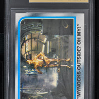 1980 Topps Star Wars ESB Series 2 #230 "Mynocks Outside? Oh My!" - MNT 9