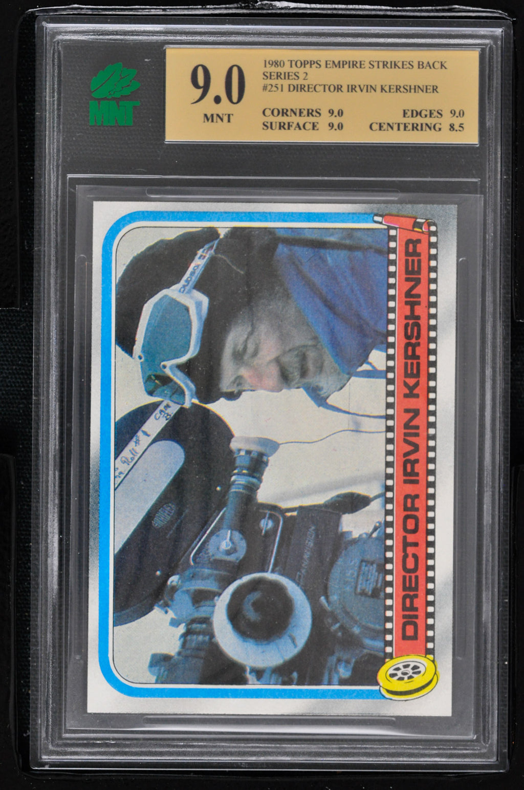 1980 Topps Star Wars ESB Series 2 #251 Director Irvin Kershner - MNT 9