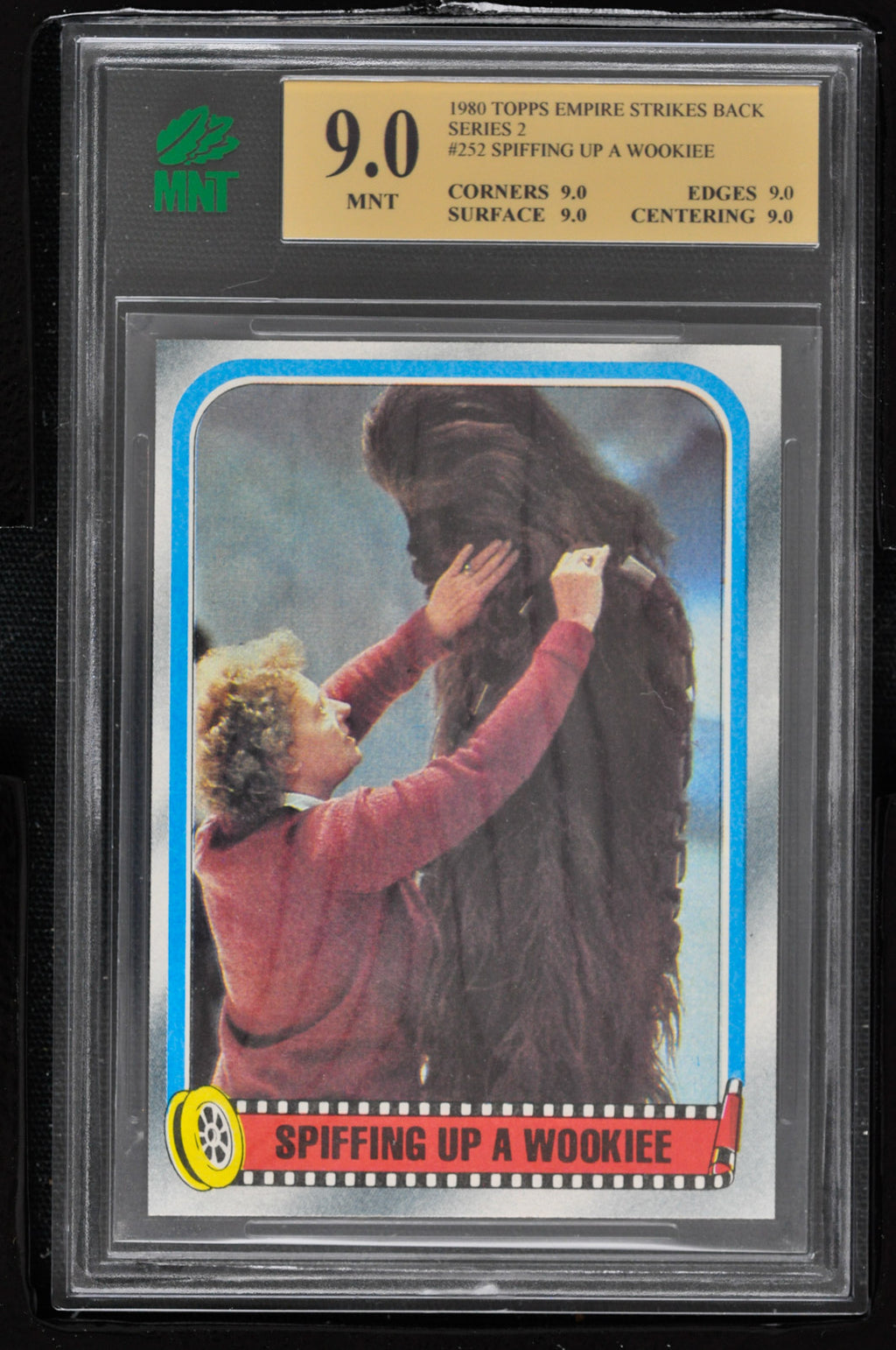 1980 Topps Star Wars ESB Series 2 #252 Spiffing Up A Wookiee - MNT 9