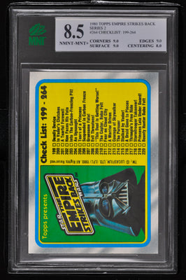 1980 Topps Star Wars ESB Series 2 #264 Checklist: 199-264 - MNT 8.5