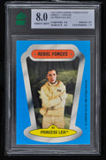 1980 Topps Star Wars ESB Series 2 Sticker #60 Princess Leia - MNT 8