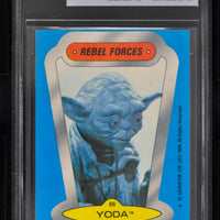 1980 Topps Star Wars ESB Series 2 Sticker #66 Yoda - MNT 8