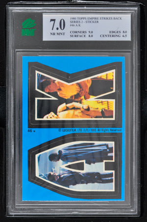 1980 Topps Star Wars ESB Series 2 Sticker #46 A K - MNT 7