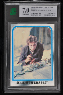 1980 Topps Star Wars ESB Series 2 #169 Skills of the Star Pilot - MNT 7