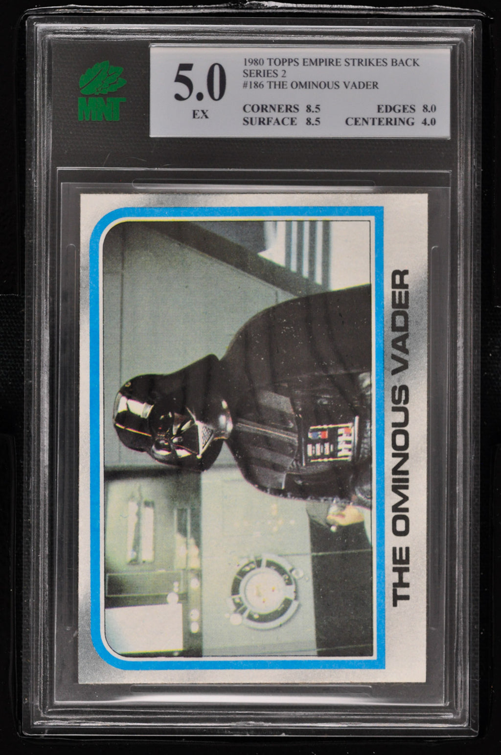 1980 Topps Star Wars ESB Series 2 #186 The Ominous Vader - MNT 5