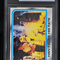 1980 Topps Star Wars ESB Series 2 #202 Han Faces His Fate - MNT 6.5