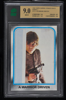 1980 Topps Star Wars ESB Series 2 #212 A Warrior Driven - MNT 9