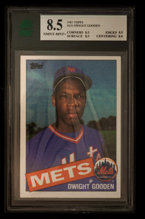 1985 Topps  Baseball #620 Dwight Gooden (RC) - MNT 8.5