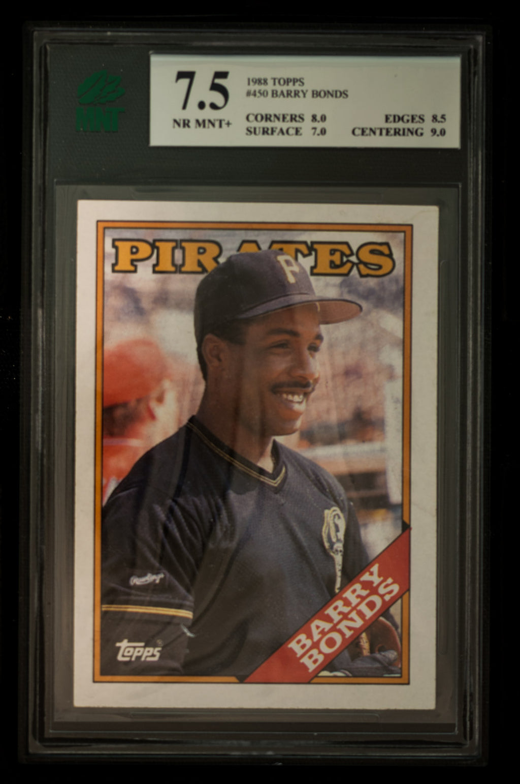1988 Topps  Baseball #450 Barry Bonds - MNT 7.5