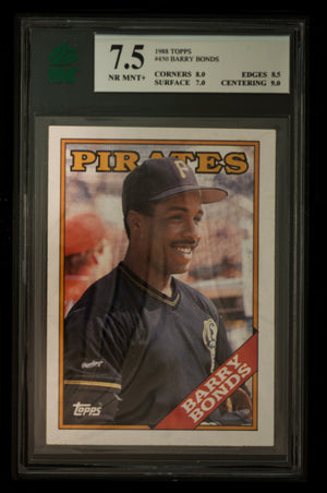 1988 Topps  Baseball #450 Barry Bonds - MNT 7.5