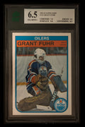 1982 O-Pee-Chee  Hockey #105 Grant Fuhr (RC) - MNT 6.5