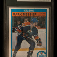 1982 O-Pee-Chee  Hockey #117 Mark Messier - MNT 7