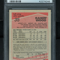 1989 - O-Pee-Chee Hockey #35 Randy Wood - PSA 10 - ONLY 3 GRADED
