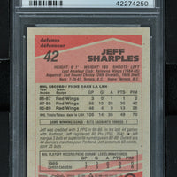 1989 - O-Pee-Chee Hockey #42 Jeff Sharples - PSA 9 - ONLY 2 GRADED HIGHER