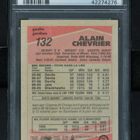 1989 - O-Pee-Chee Hockey #132 Alain Chevrier - PSA 9 - ONLY 4 GRADED