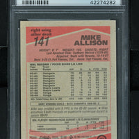 1989 - O-Pee-Chee Hockey #141 Mike Allison - PSA 9 - ONLY 3 GRADED