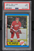 1989 - O-Pee-Chee Hockey #42 Jeff Sharples - PSA 9 - ONLY 2 GRADED HIGHER