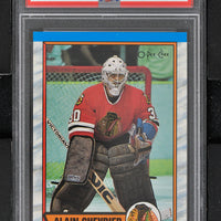 1989 - O-Pee-Chee Hockey #132 Alain Chevrier - PSA 9 - ONLY 4 GRADED